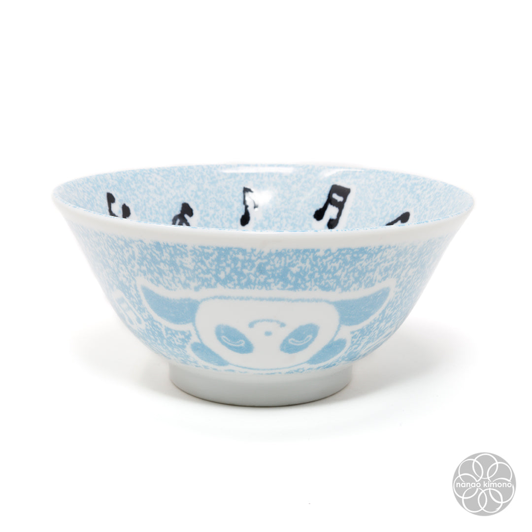 Bowl - Musical Panda Blue