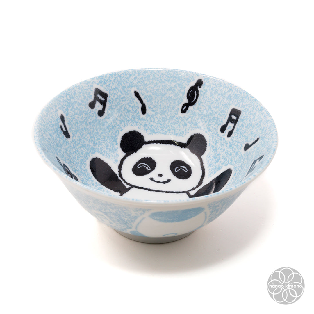 Bowl - Musical Panda Blue