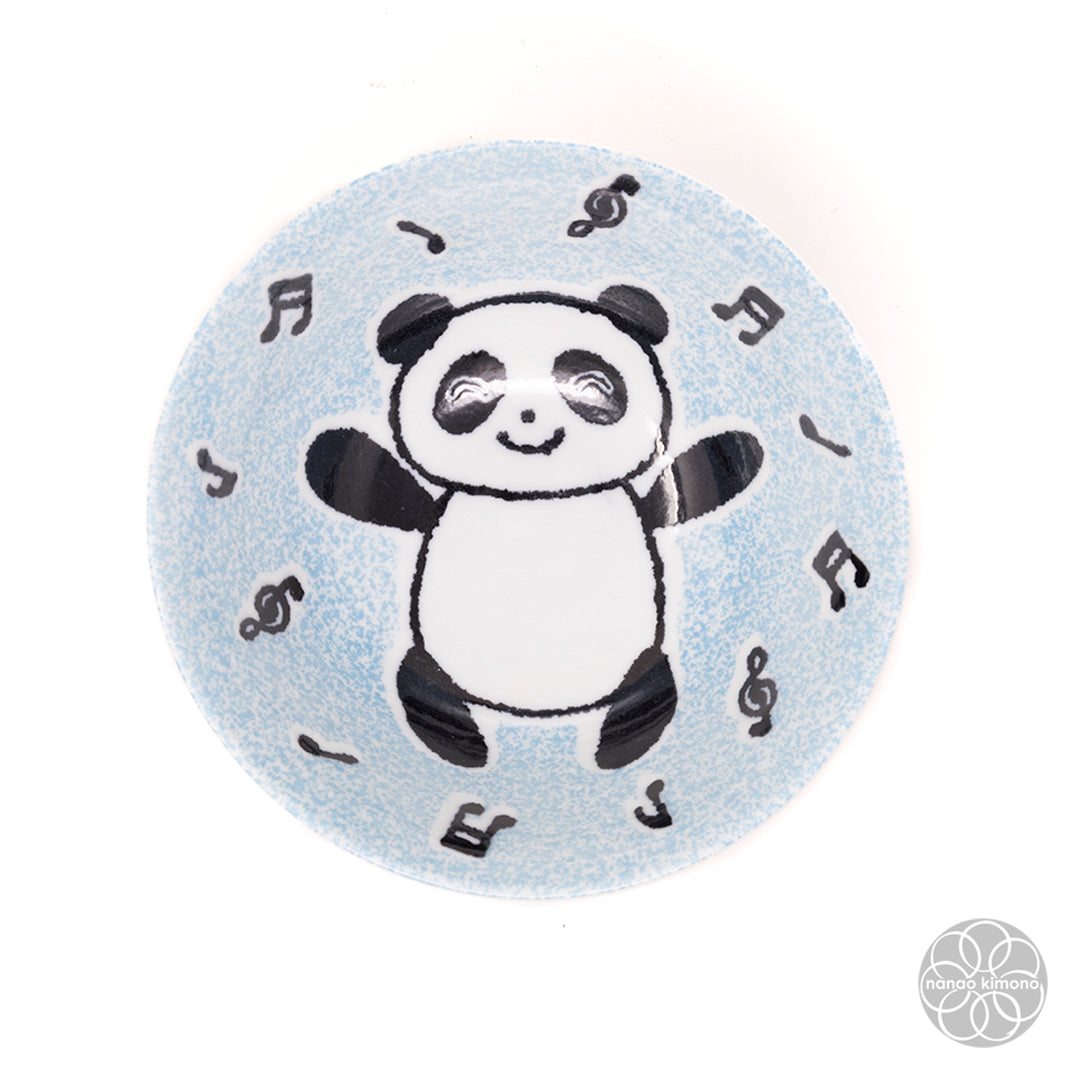 Bowl - Musical Panda Blue