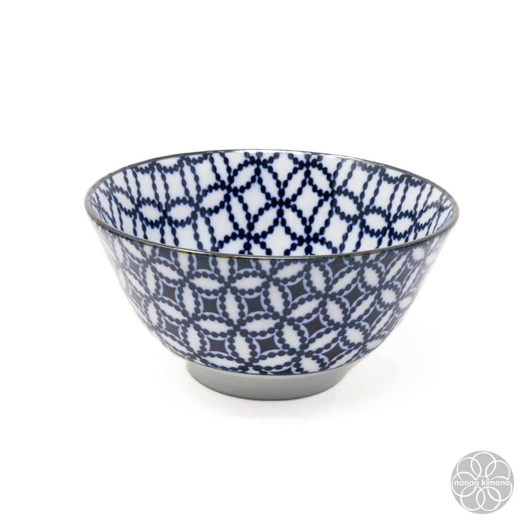 Rice Bowls - Sometsuke Egawari (Set of 5)