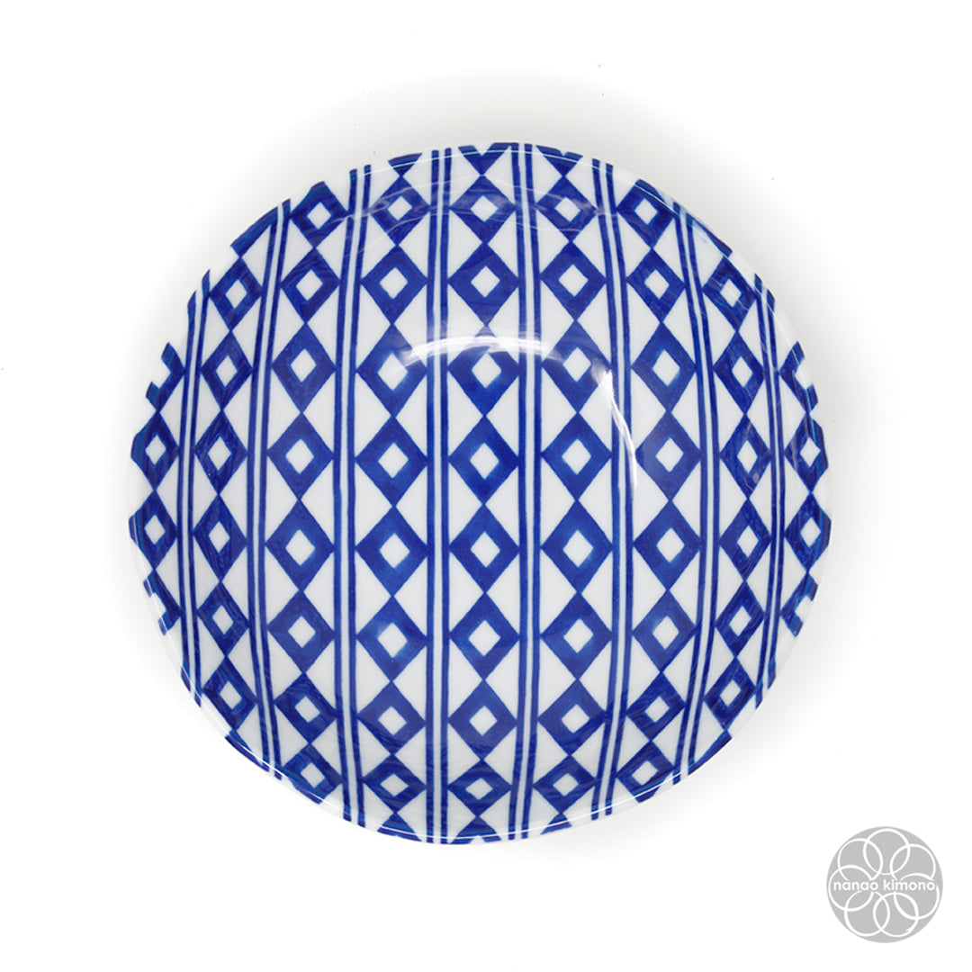 Bowls - Indigo Komon (Set of 5)