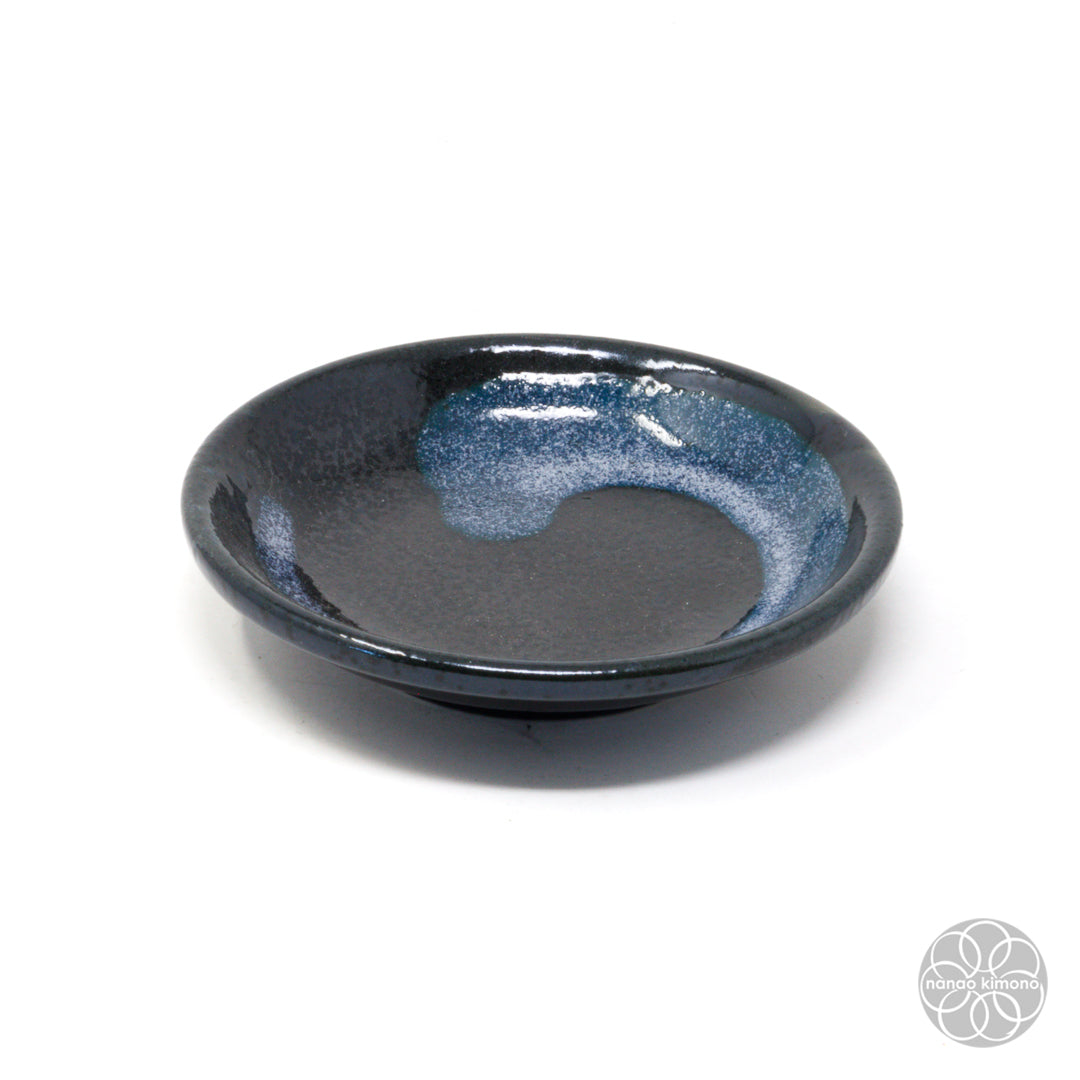 Soy Sauce Dish - Kuro Kessho Shiro Ryudama