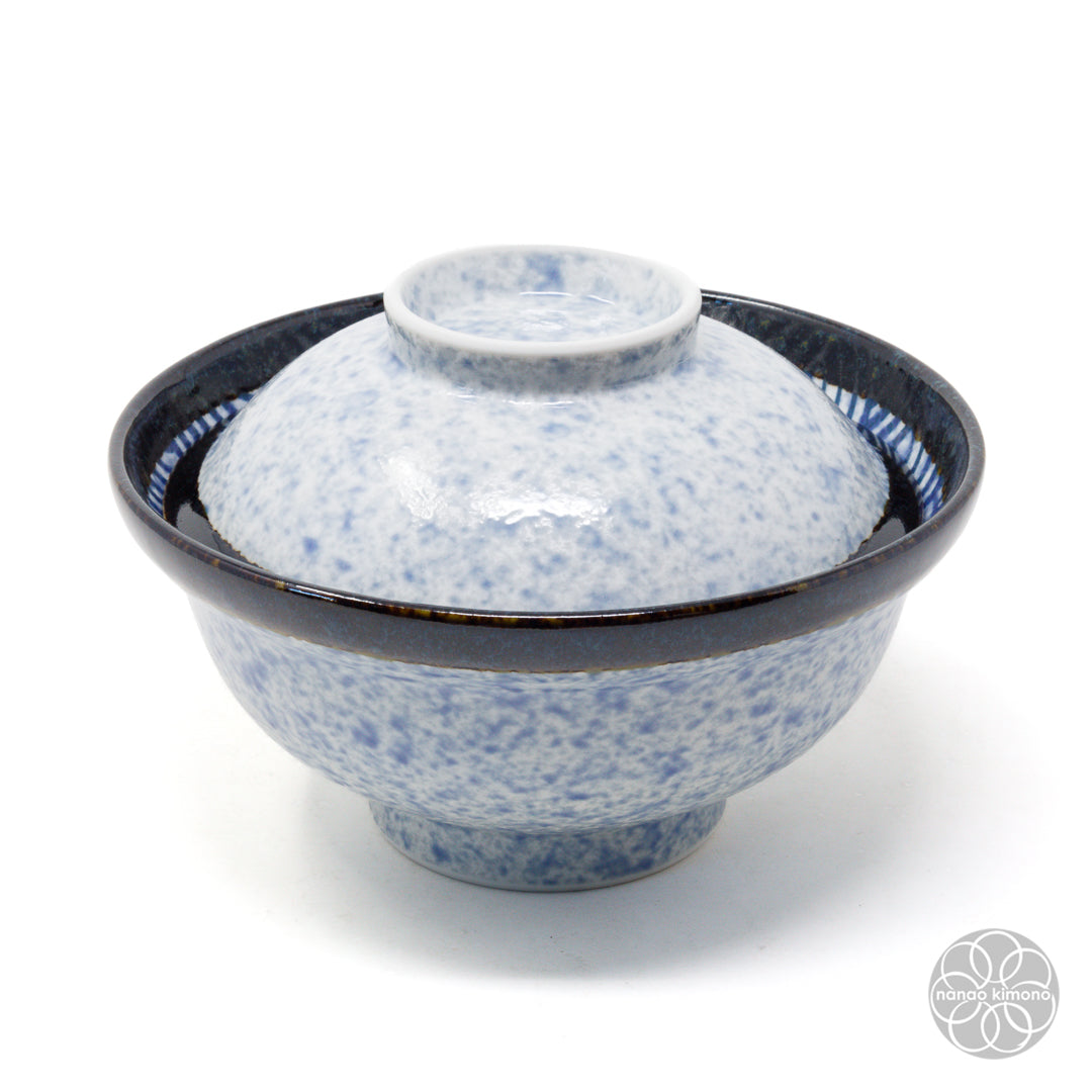 Donburi Bowl - Seigaiha with lid