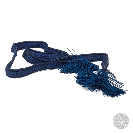 Men's Kimono Accessory - Haori Himo Navy
