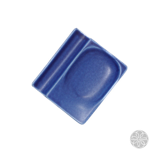 Soy Sauce Dish - Chopsticks Rest Blue