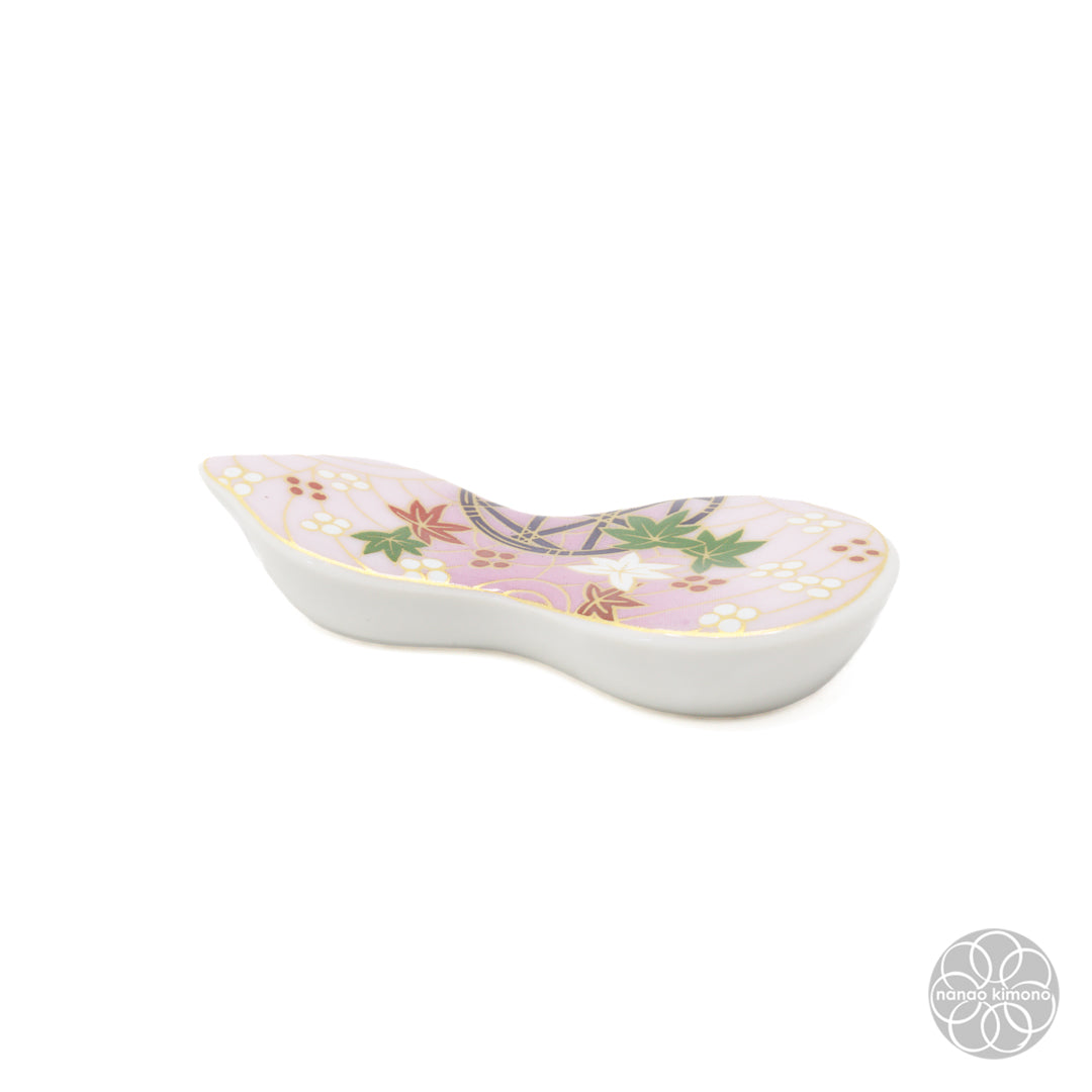 Chopstick Rest - Yūzen Hisago Pink