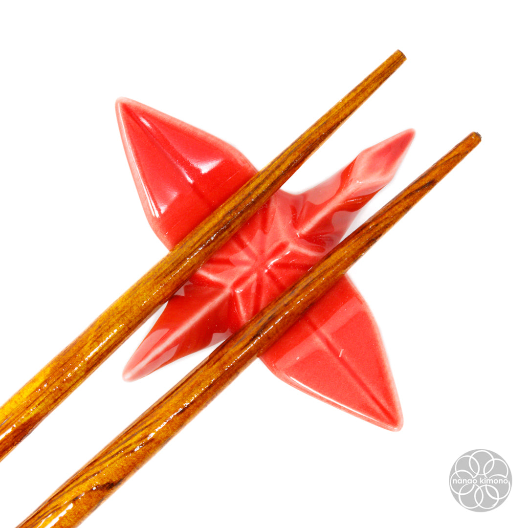 Chopstick Rest - Crane Red