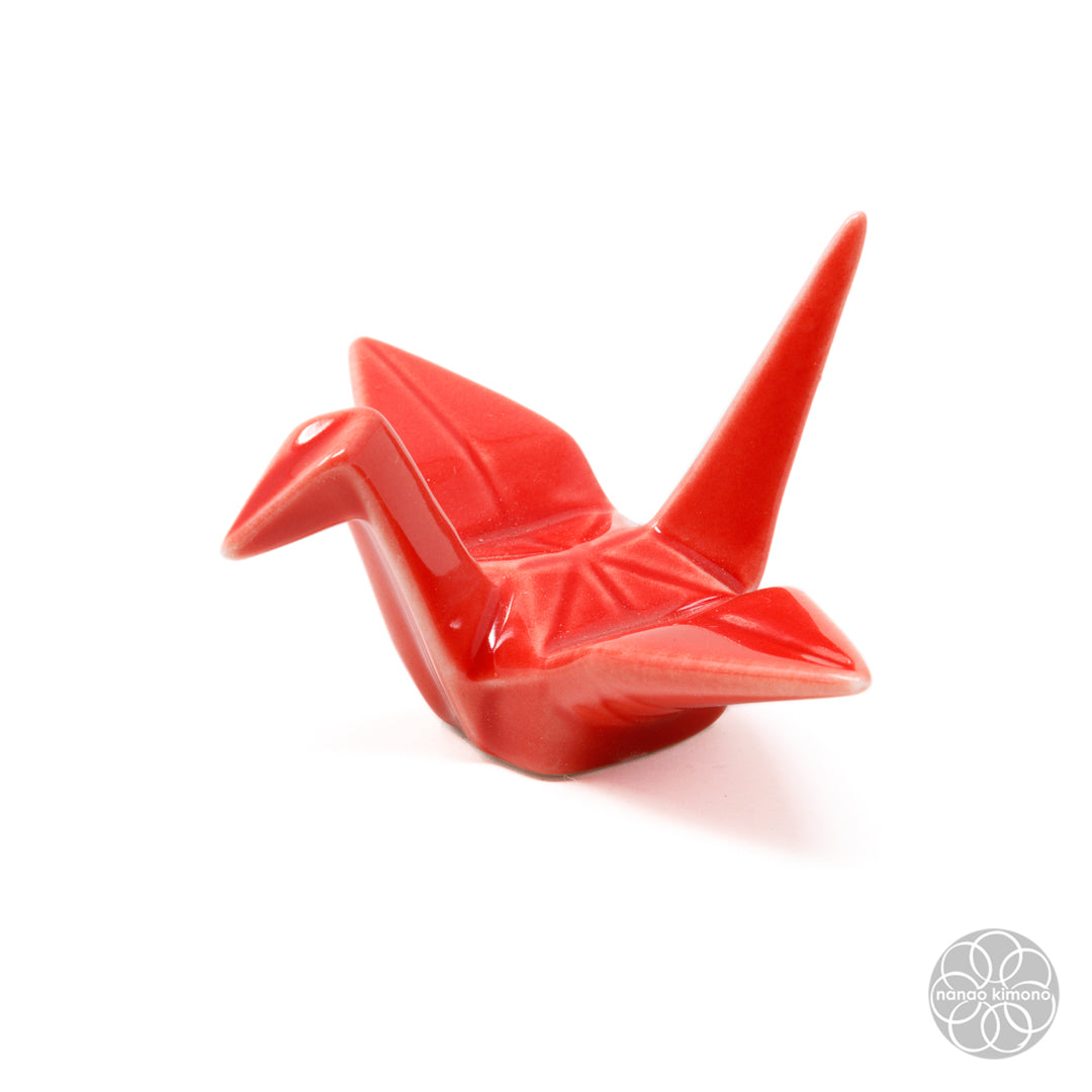 Chopstick Rest - Crane Red