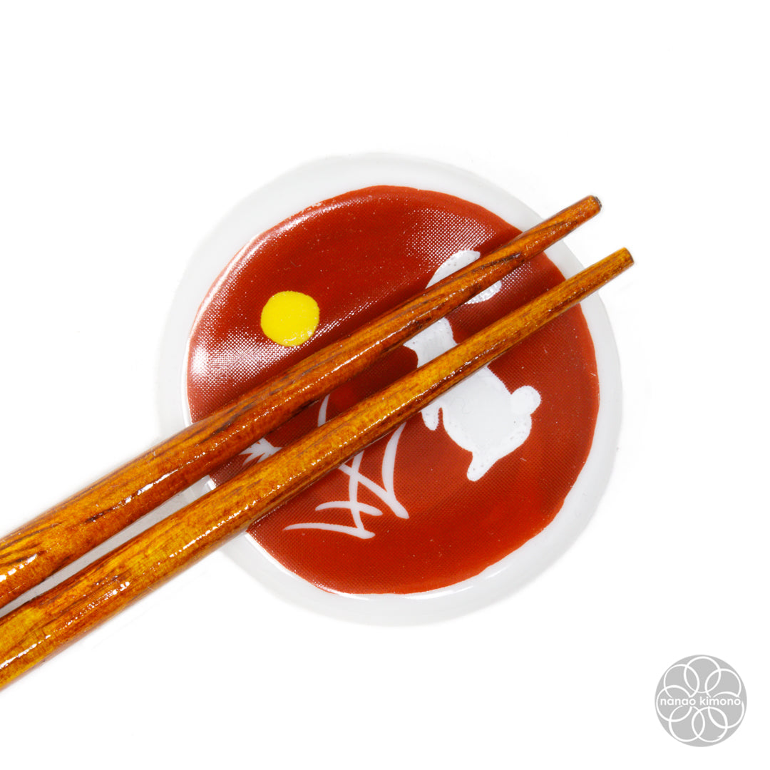 Chopstick Rest - Tsukimi Red