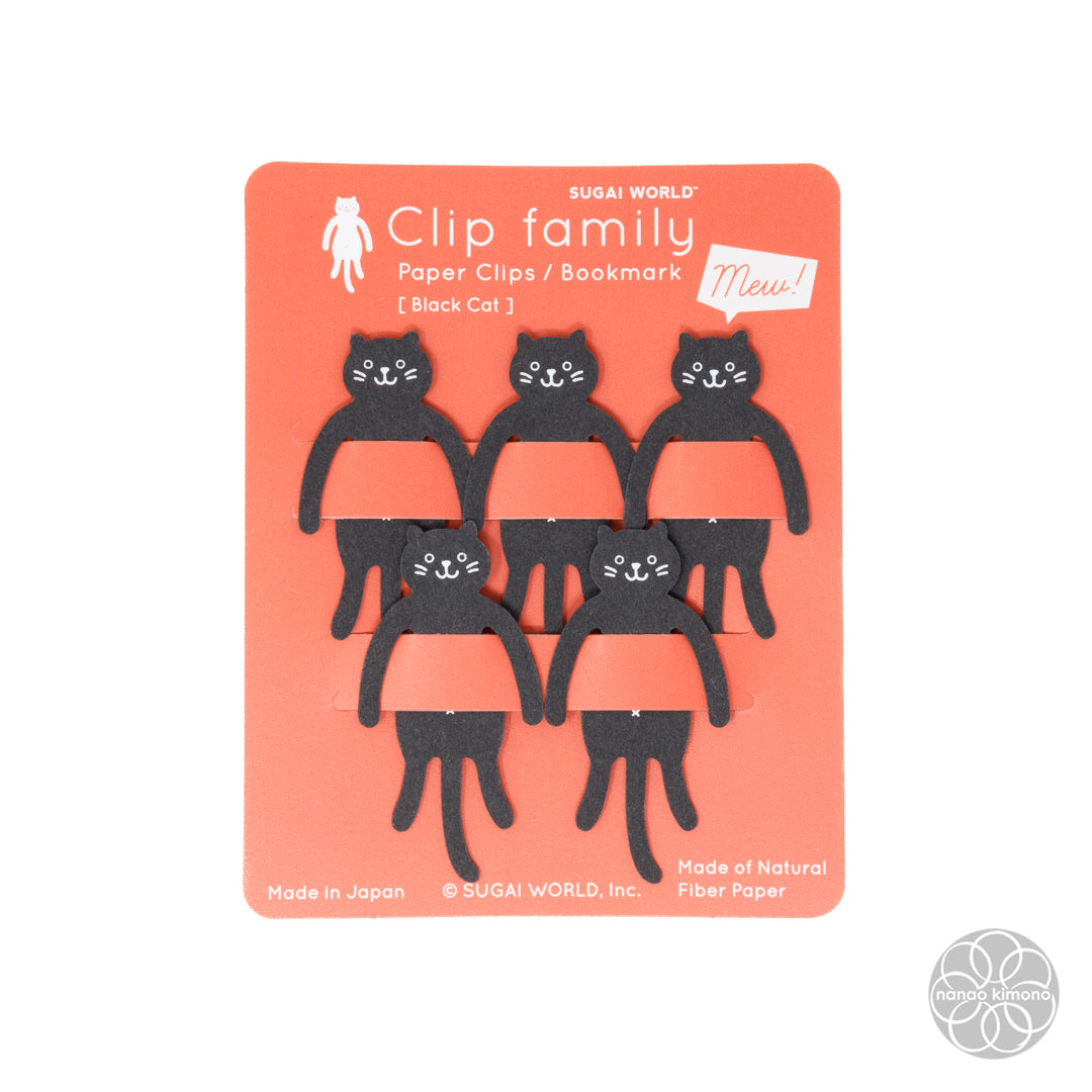 Bookmark/Clip - Black Cat