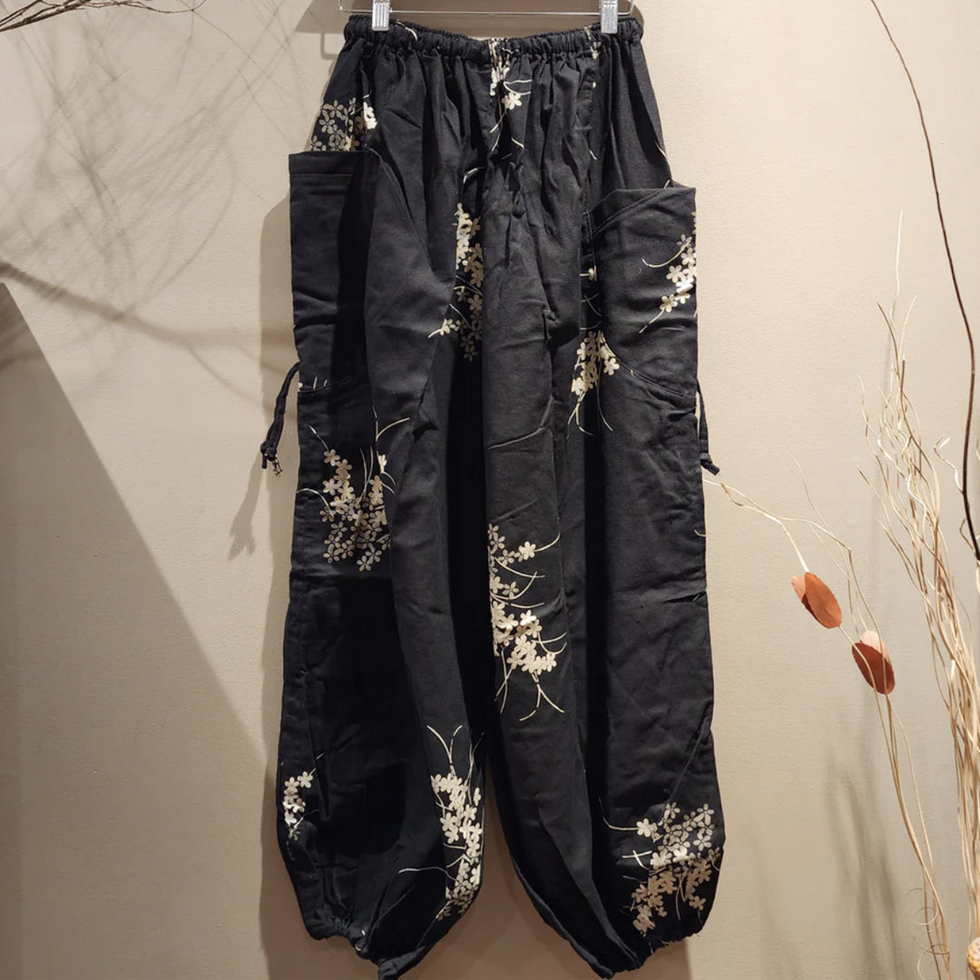 Comfy Pants - Black Fern