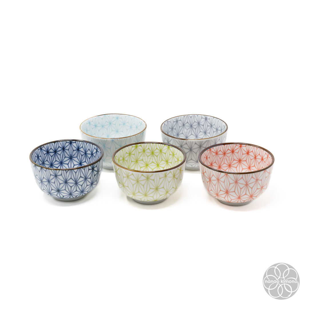 Teacups - Asanoha (Set of 5)