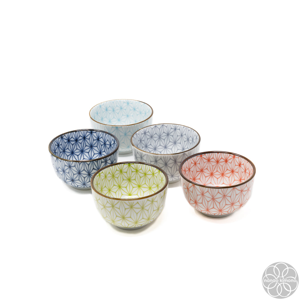 Teacups - Asanoha (Set of 5)