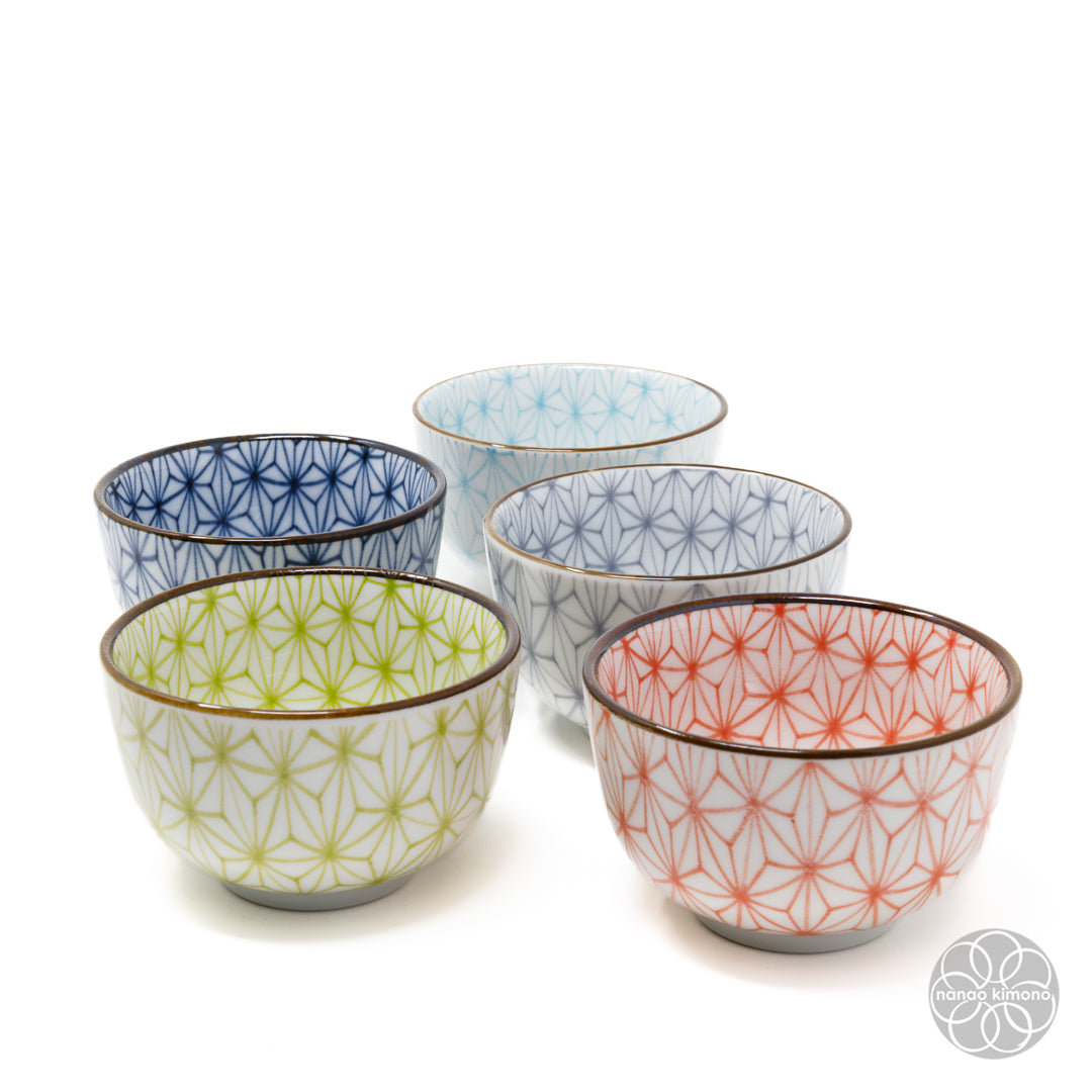 Teacups - Asanoha (Set of 5)