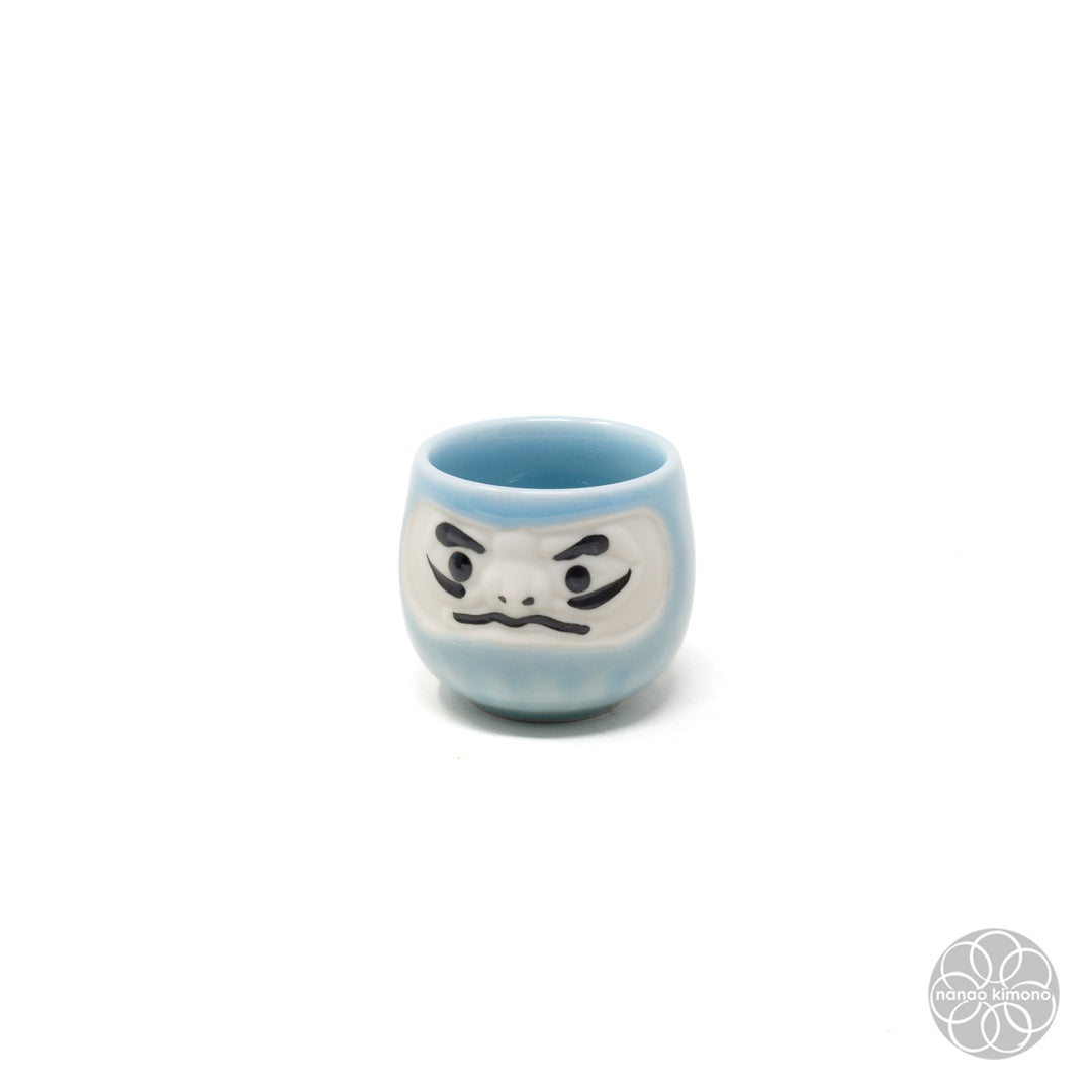 Sake Set - Daruma Blue