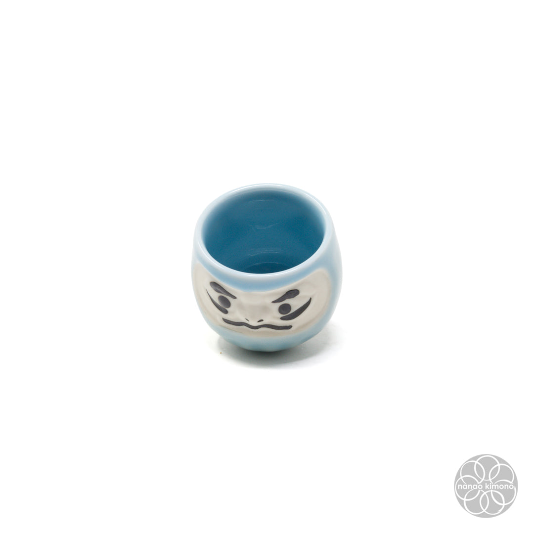 Sake Set - Daruma Blue