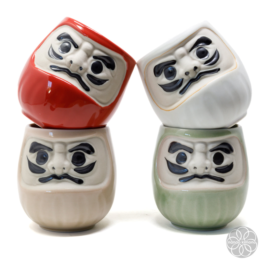 Teacup - Daruma Green