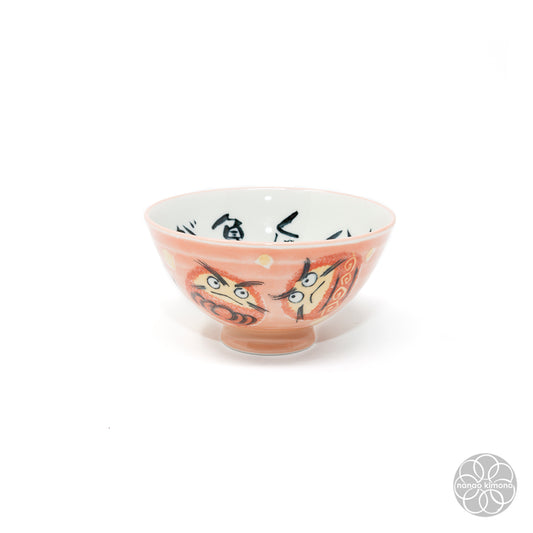 Rice Bowl - Daruma Pink