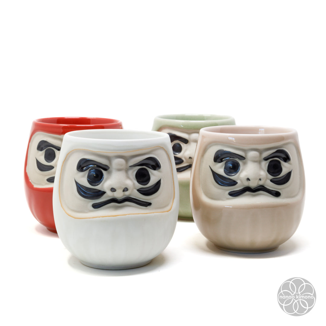 Teacup - Daruma White