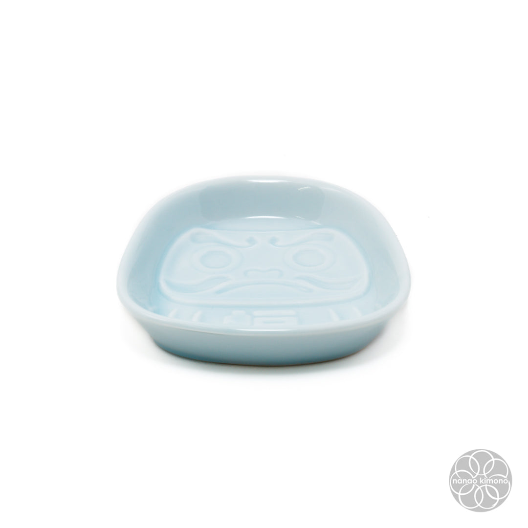 Soy Sauce Dish - Daruma Baby Blue