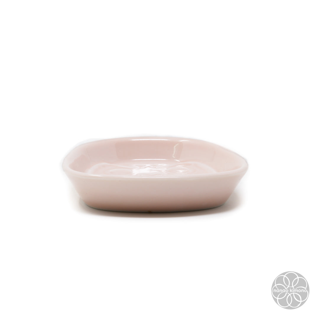 Soy Sauce Dish - Daruma Baby Pink