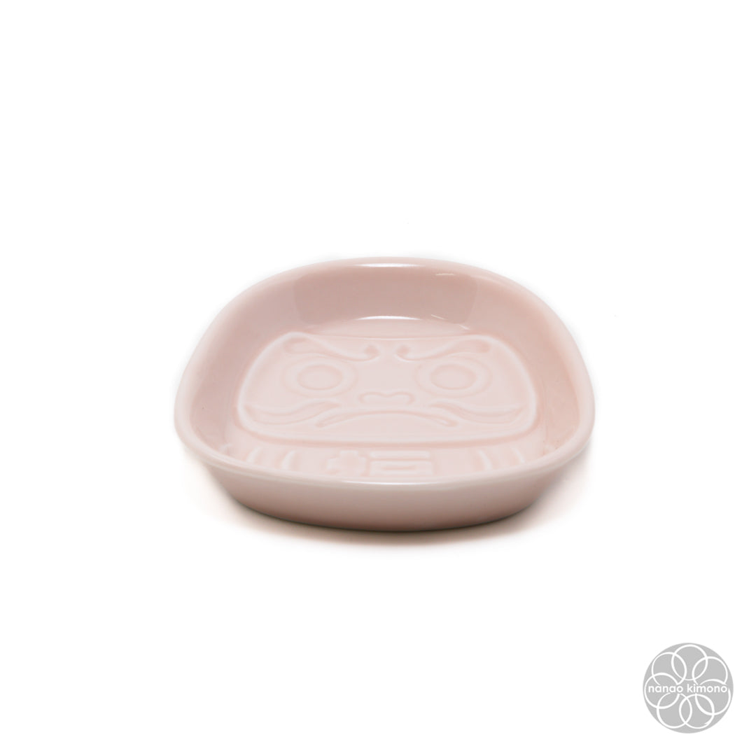 Soy Sauce Dish - Daruma Baby Pink