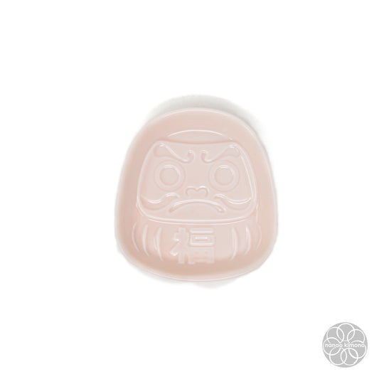 Soy Sauce Dish - Daruma Baby Pink