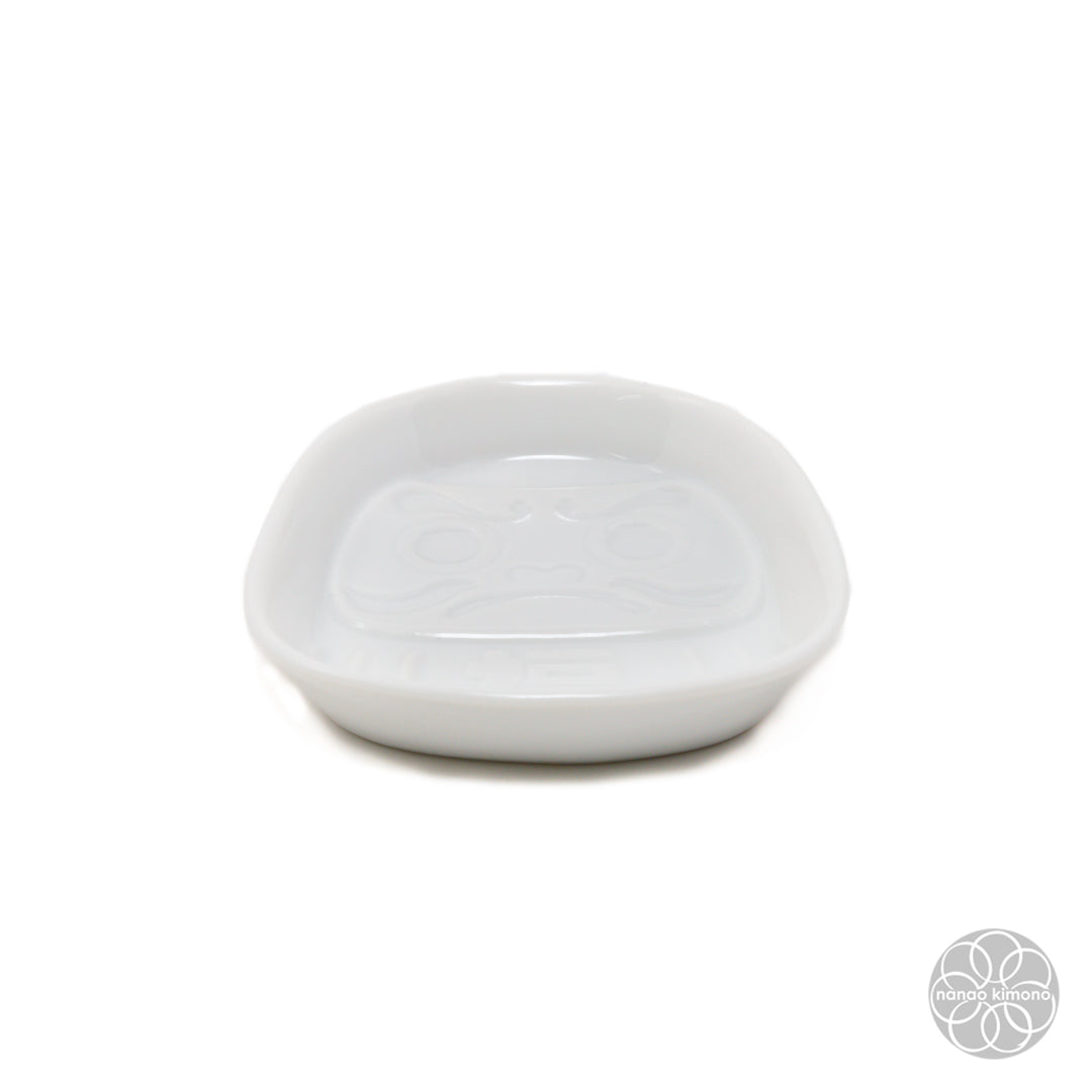 Soy Sauce Dish - Daruma White