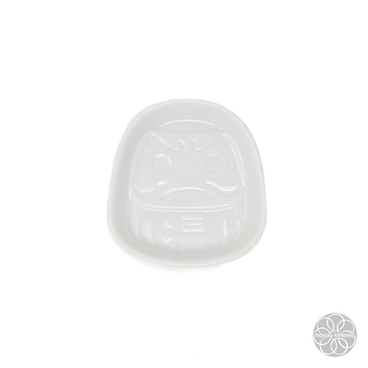 Soy Sauce Dish - Daruma White