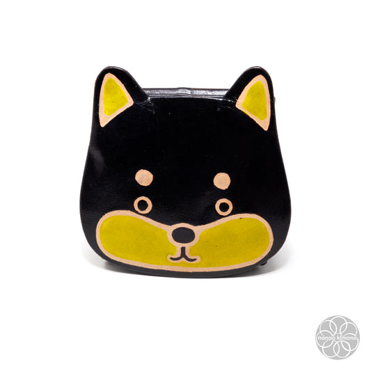 Coin Purse - Shiba Black