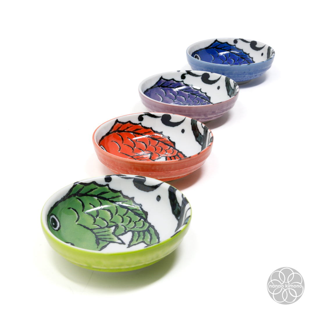 Soy Sauce Dish - Koi Fish (Set of 4)