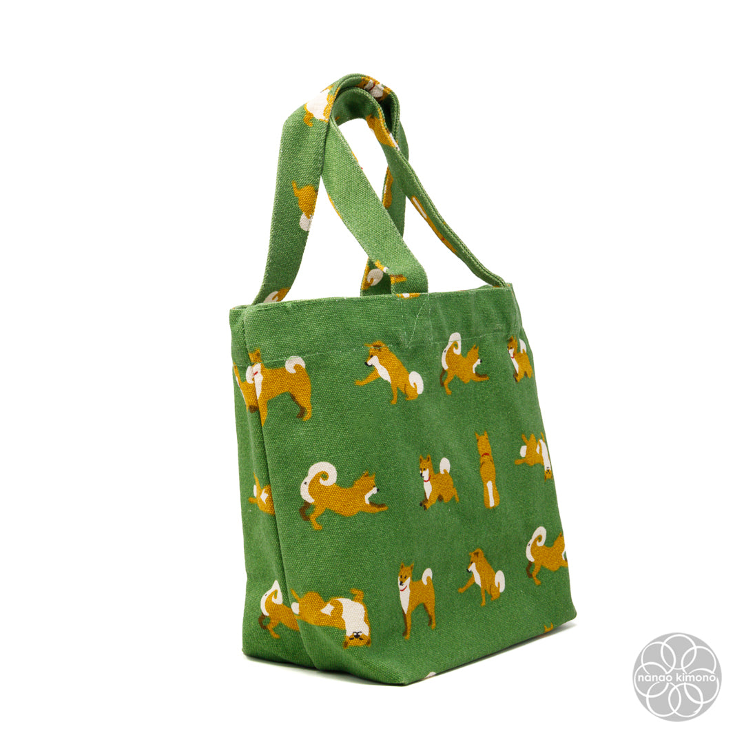 Tote Bag S - Shiba Green