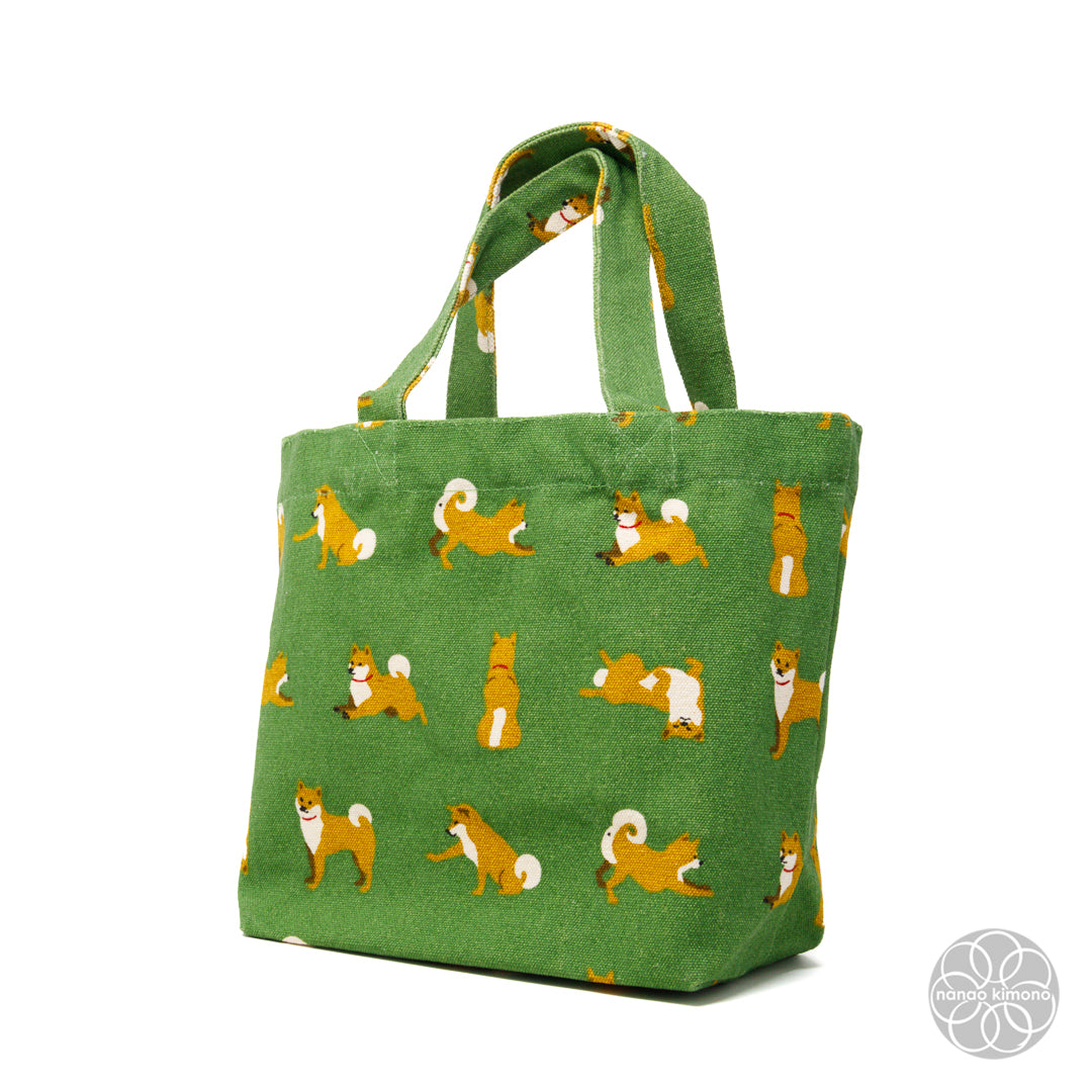 Tote Bag S - Shiba Green