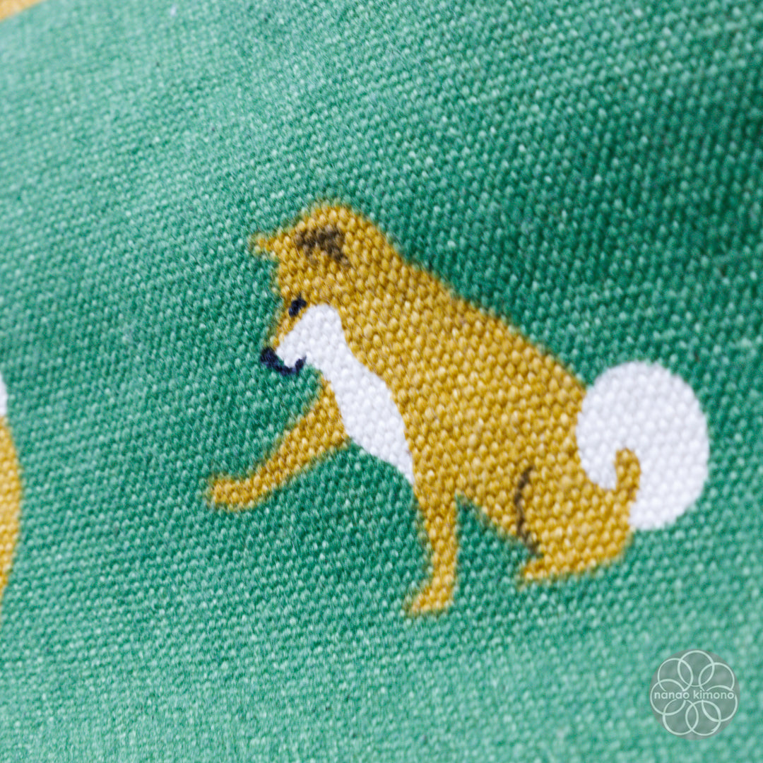 Tote Bag S - Shiba Green