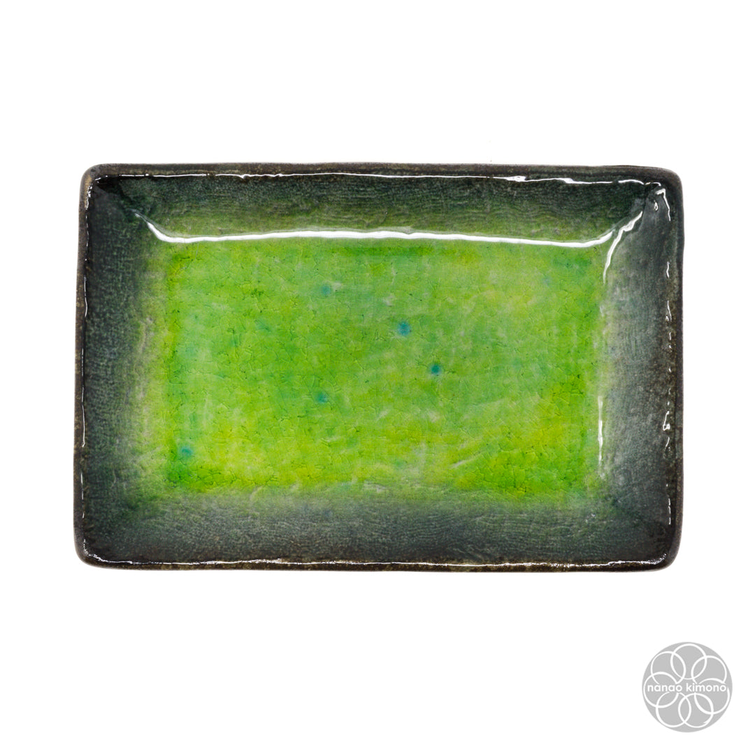 Plate - Green Rectangle