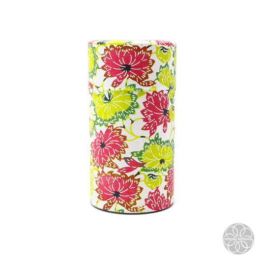 Tea Canister - Summer Flowers