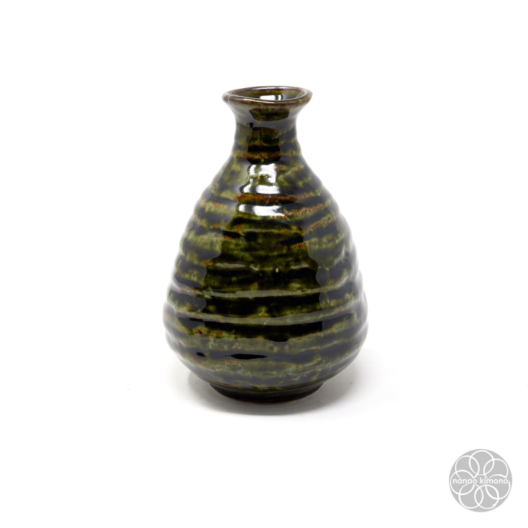 Sake Set - Sabi Oribe Green