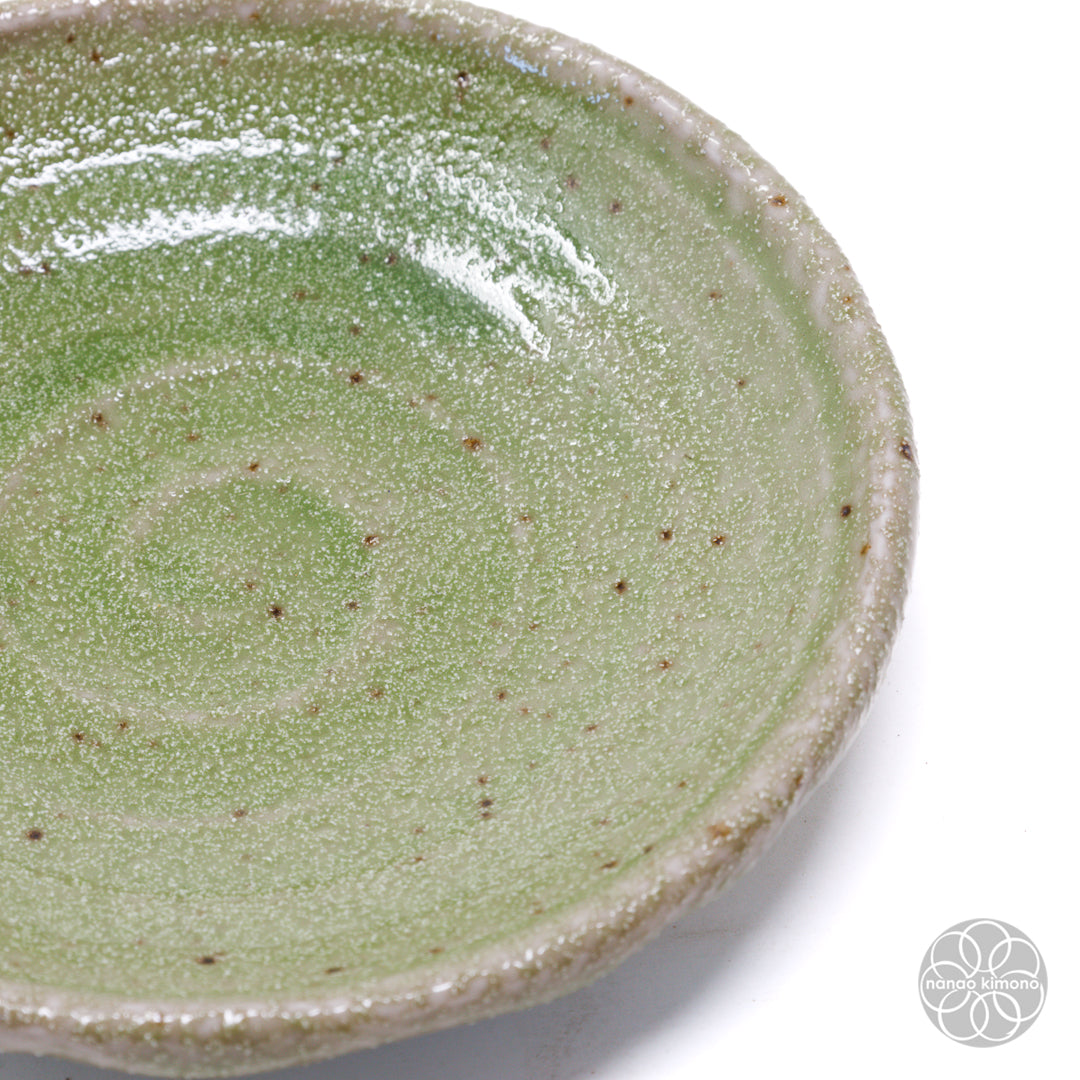 Soy Sauce Dish - Matcha Green Spiral