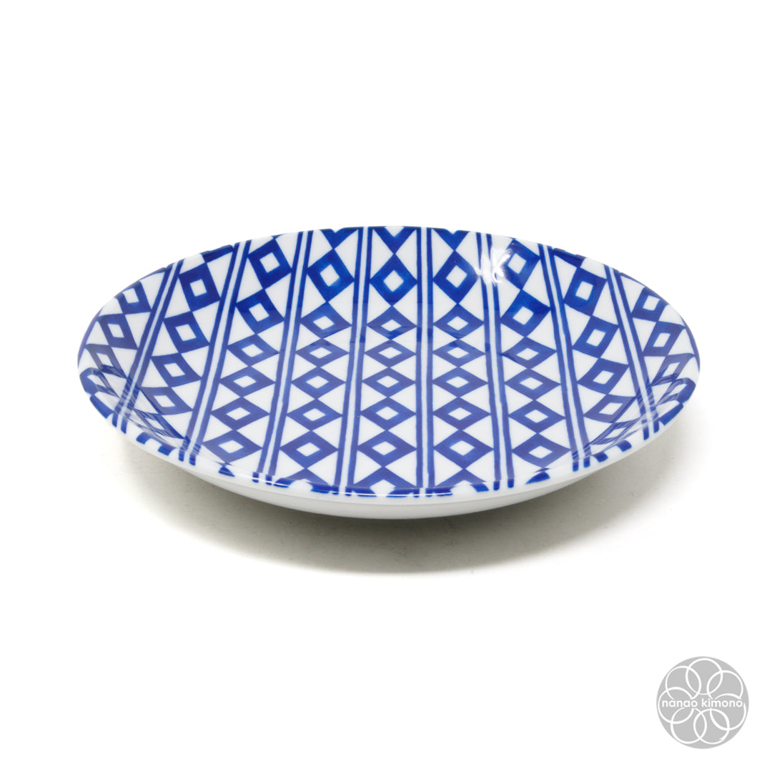 Plates - Indigo Komon (Set of 5)