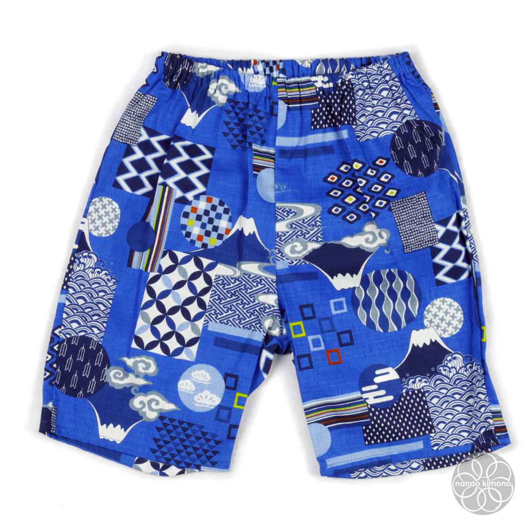 Jinbei - Kids 110cm Mt. Fuji on Blue