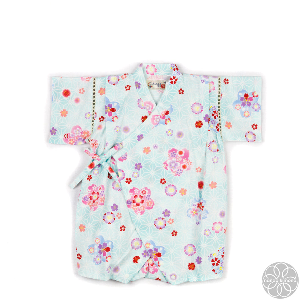 Jinbei - Kids 80cm Flowers on Green