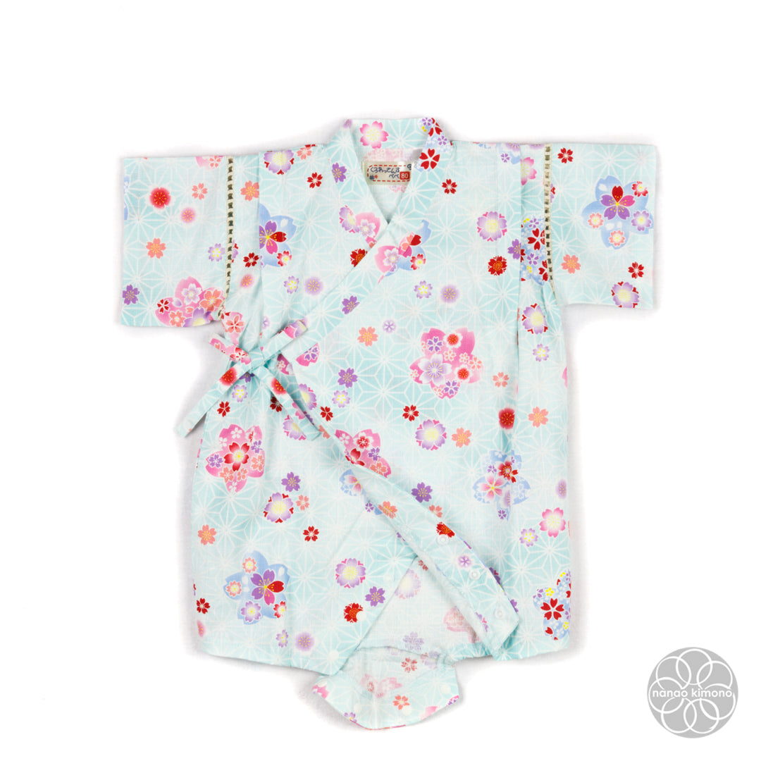 Jinbei - Kids 80cm Flowers on Green