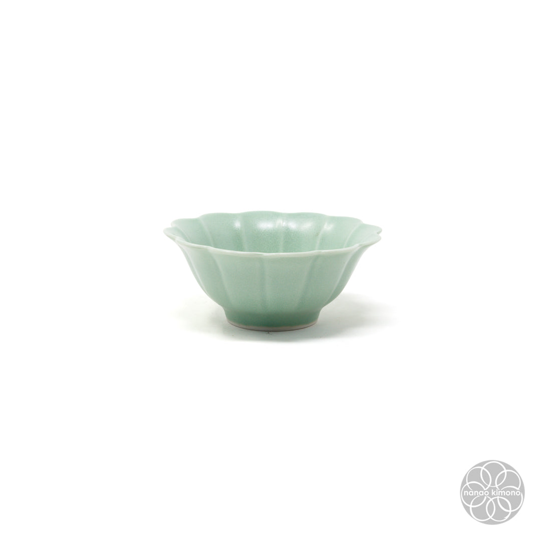 Bowl - Kiku Flower Mini - Mint Green