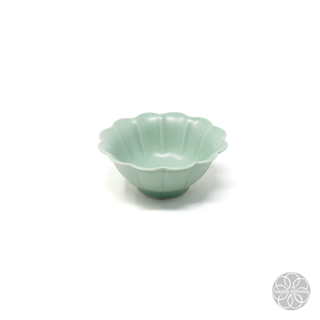 Bowl - Kiku Flower Mini - Mint Green