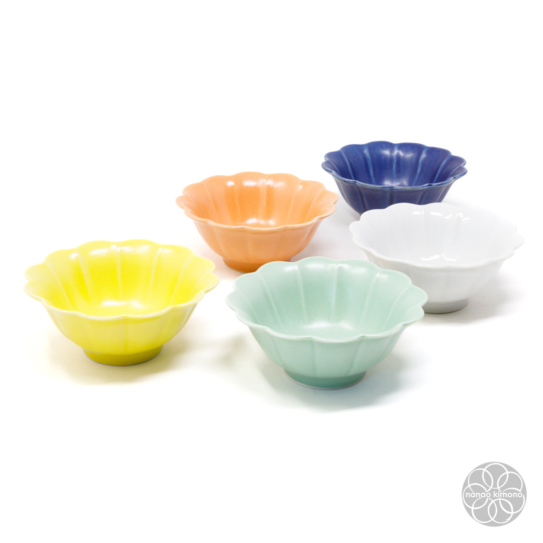 Bowl - Kiku Flower Mini - Navy