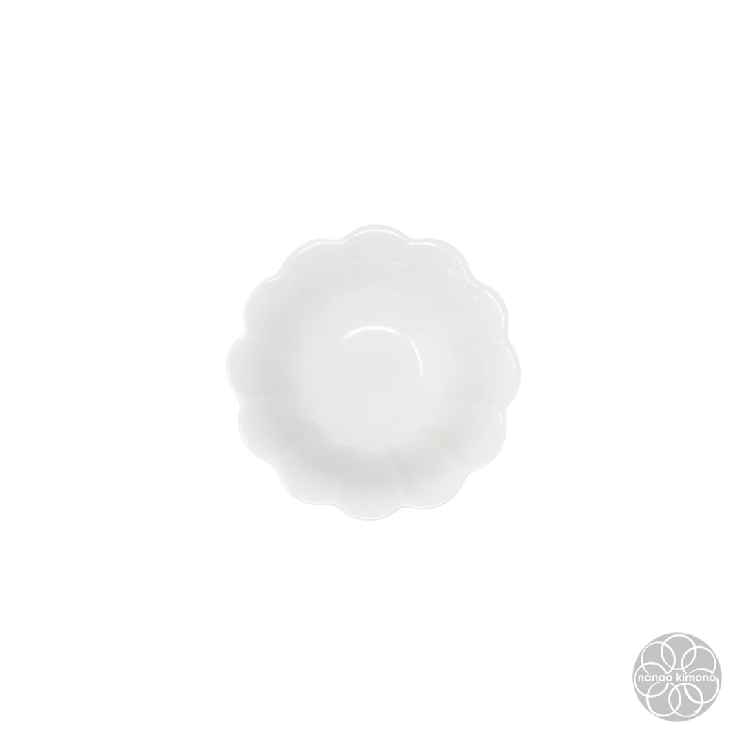 Bowl - Kiku Flower Mini - White