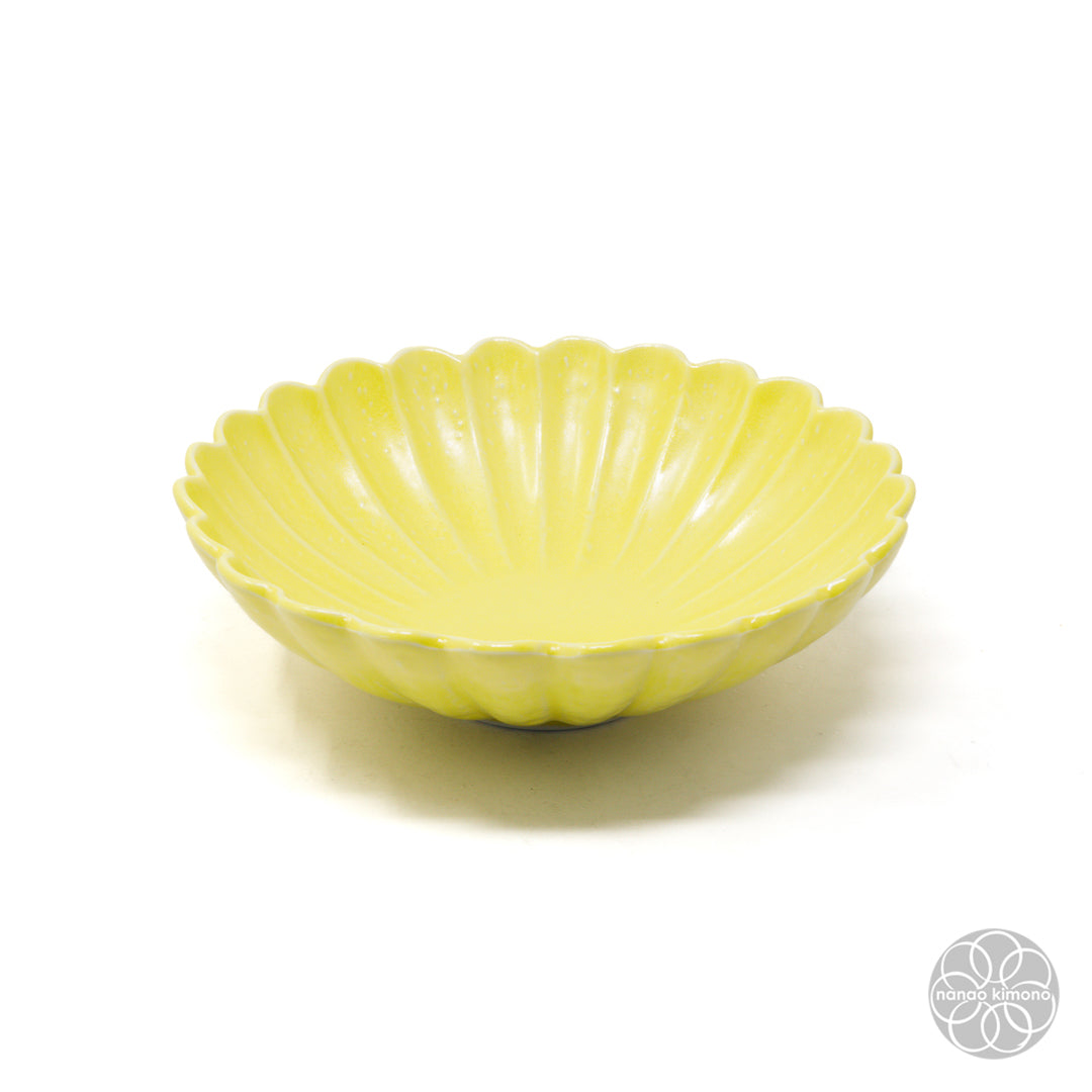 Bowl - Kiku Flower - Yellow