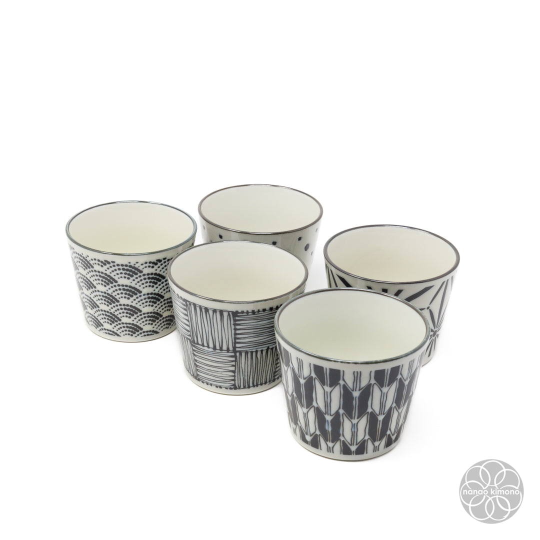 Teacups - Modern Komon (Set of 5)