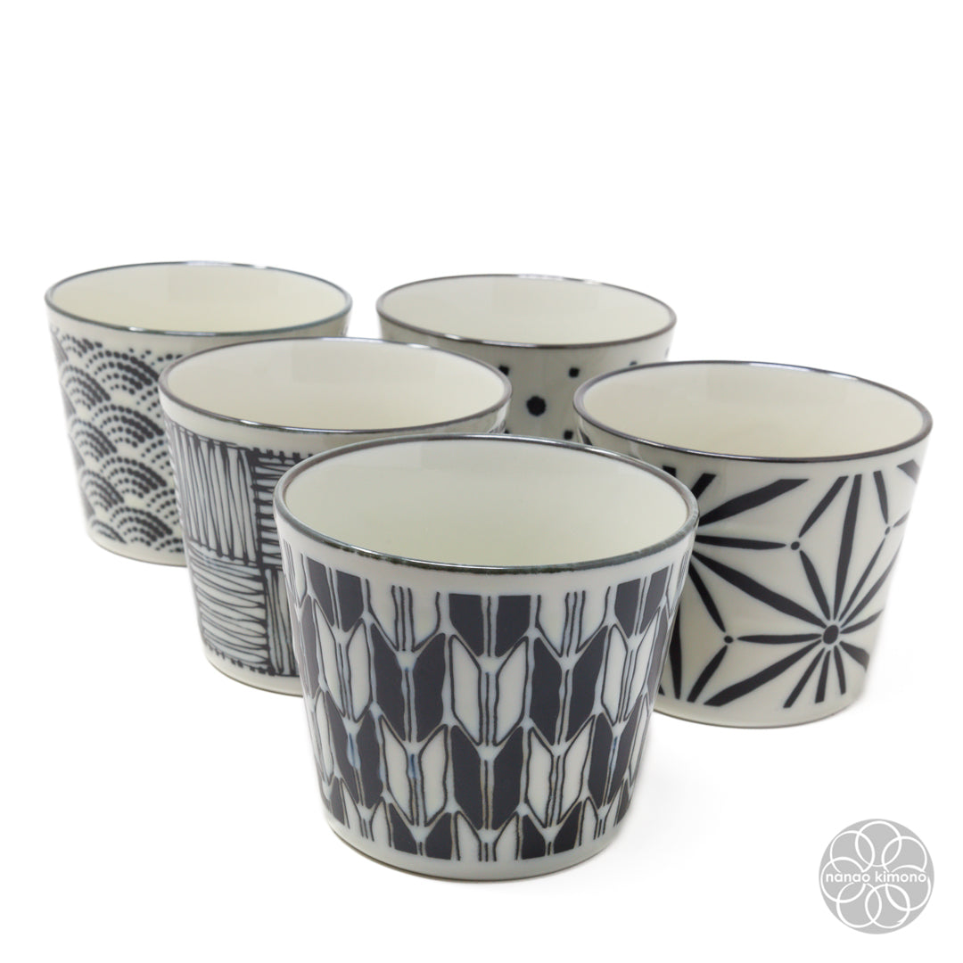 Teacups - Modern Komon (Set of 5)