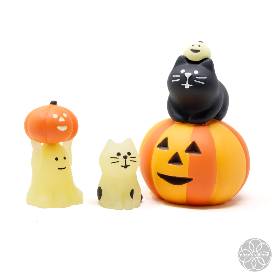 Miniature - Pumpkin & Ghost Glow in Dark (Halloween)